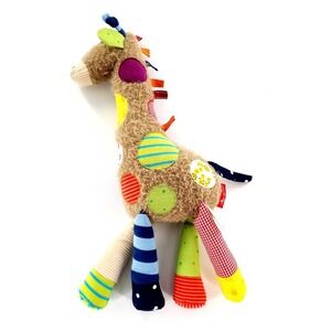 Sigikid Patchwork Giraffe Sweety Plush Stuffed Animal 14"